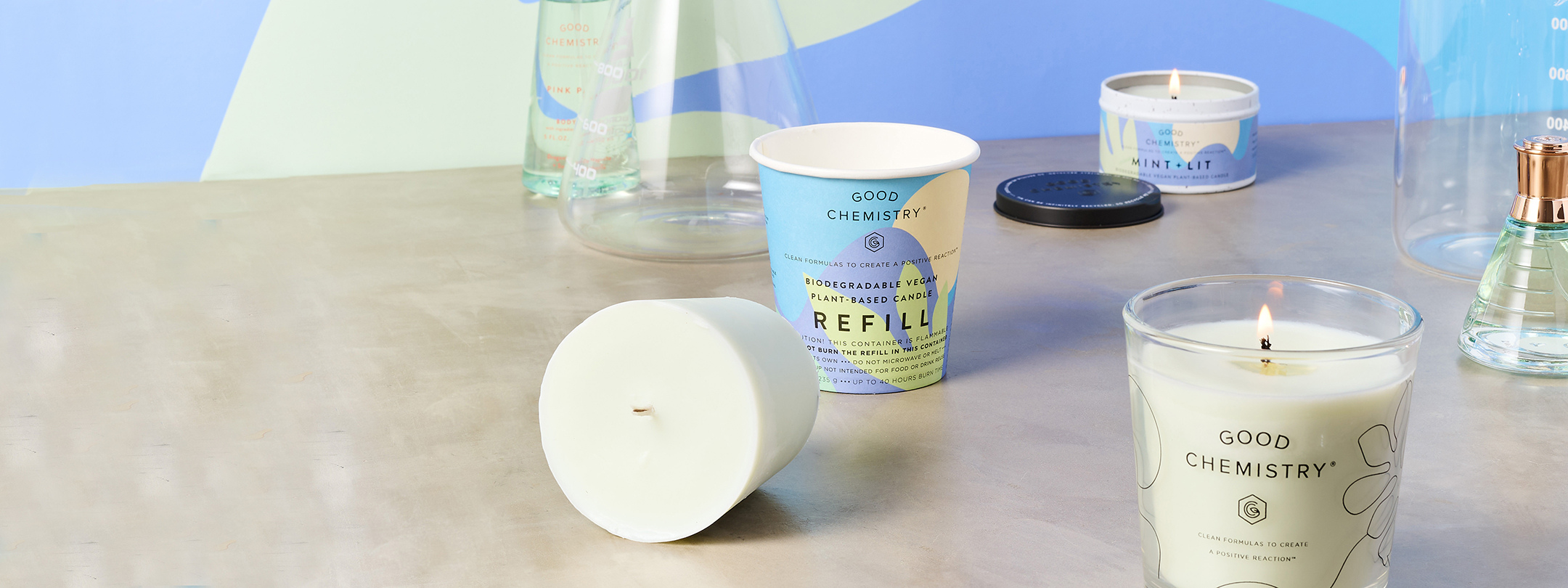 Candles and Cocktails: Mint + Lit