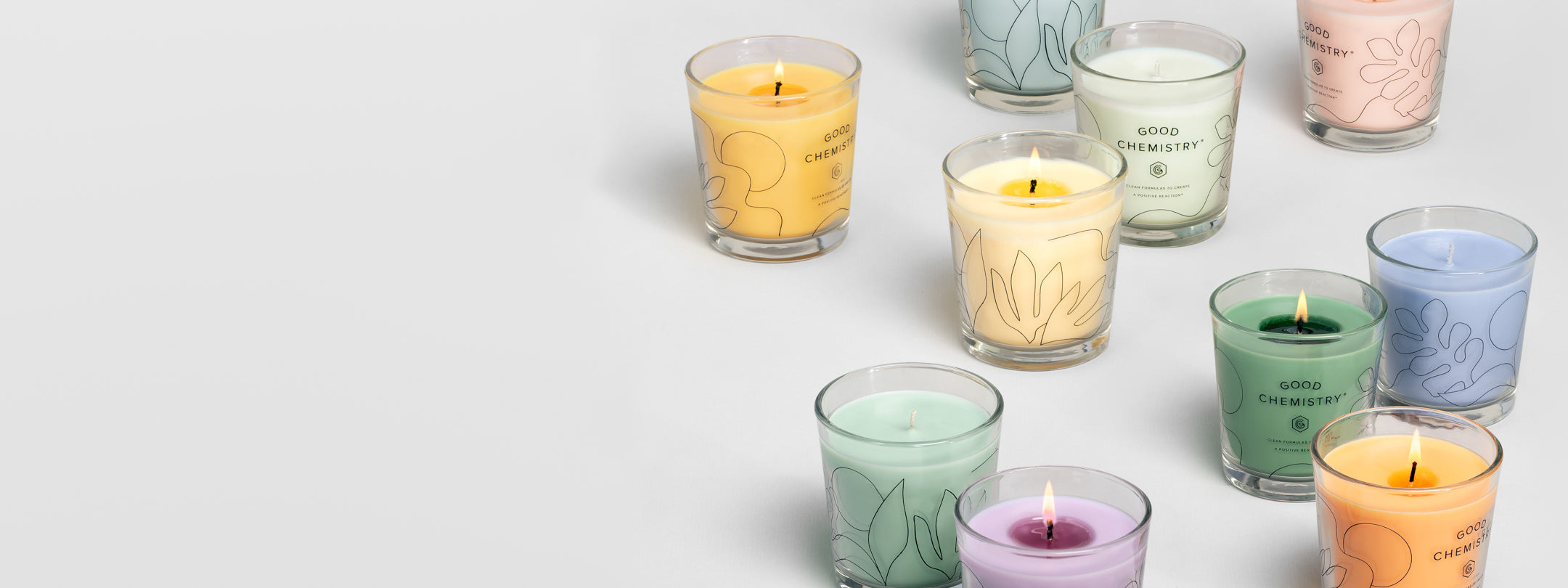 Shop Reusable Glass Candle at Good Chemistry Good Chemistry