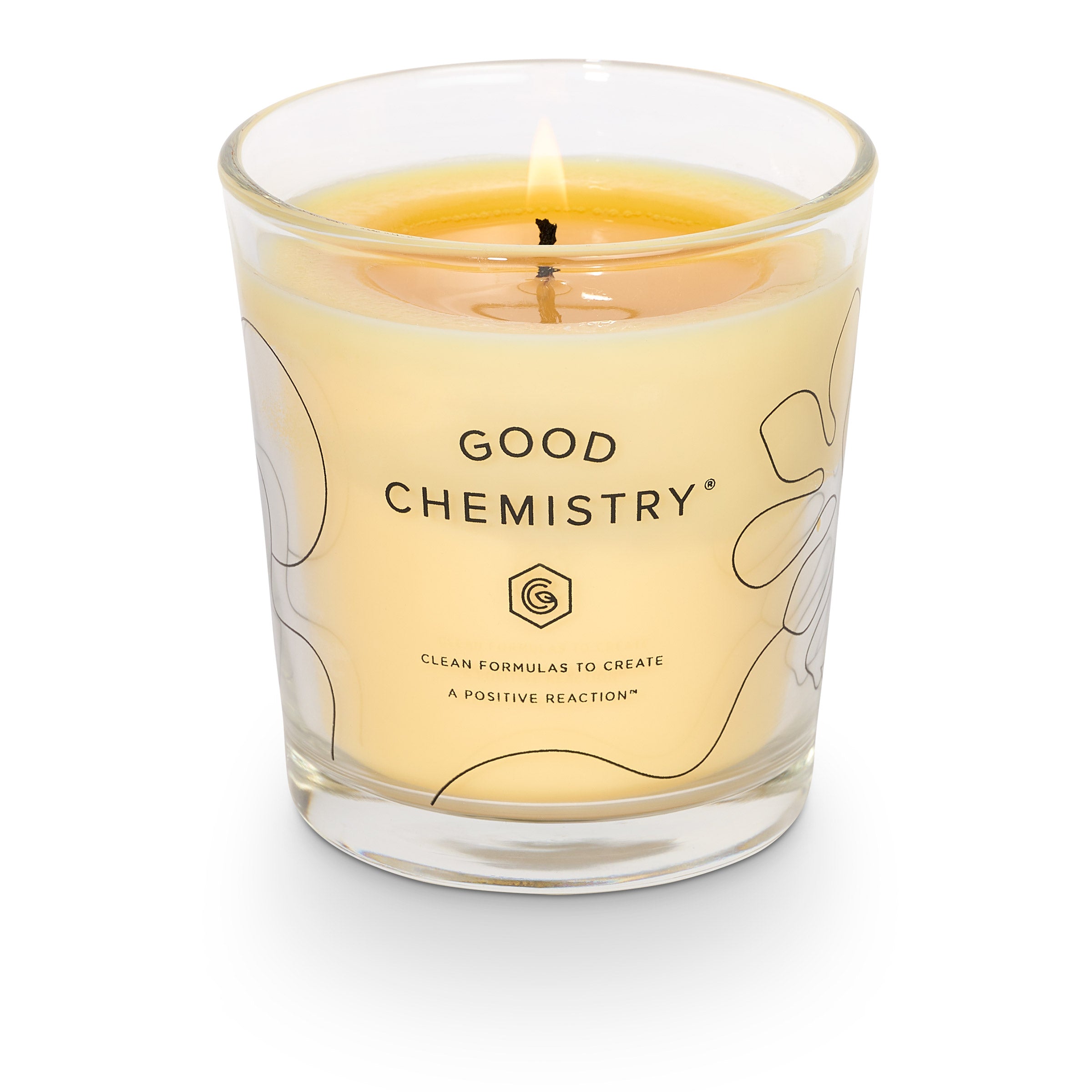 Lemon + Love Reusable Glass Candle Good Chemistry