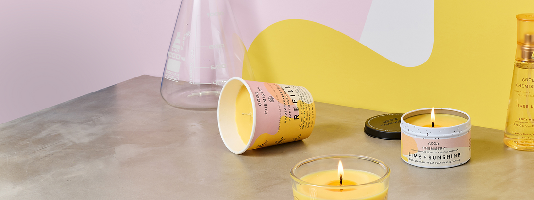 Candles and Cocktails: Lime + Sunshine