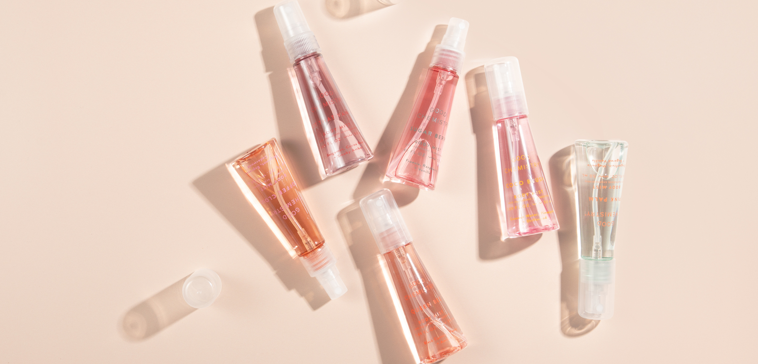 Mini Body Mists - Travel Size Fragrance Spritz, Vegan + Cruelty-Free ...