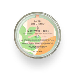 Eucalyptus + Bliss Candle Refill Kit