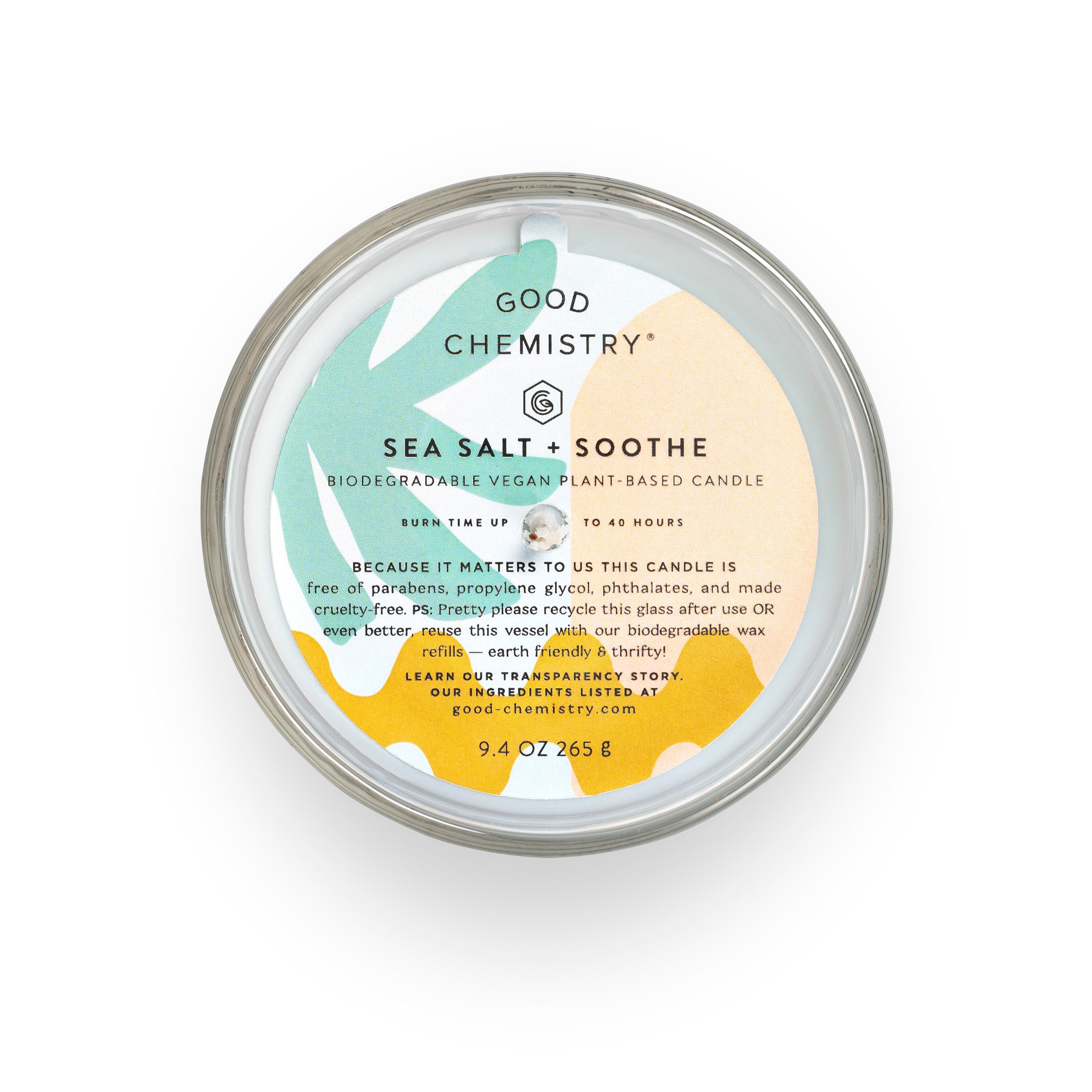 Sea Salt + Soothe Candle Refill Kit