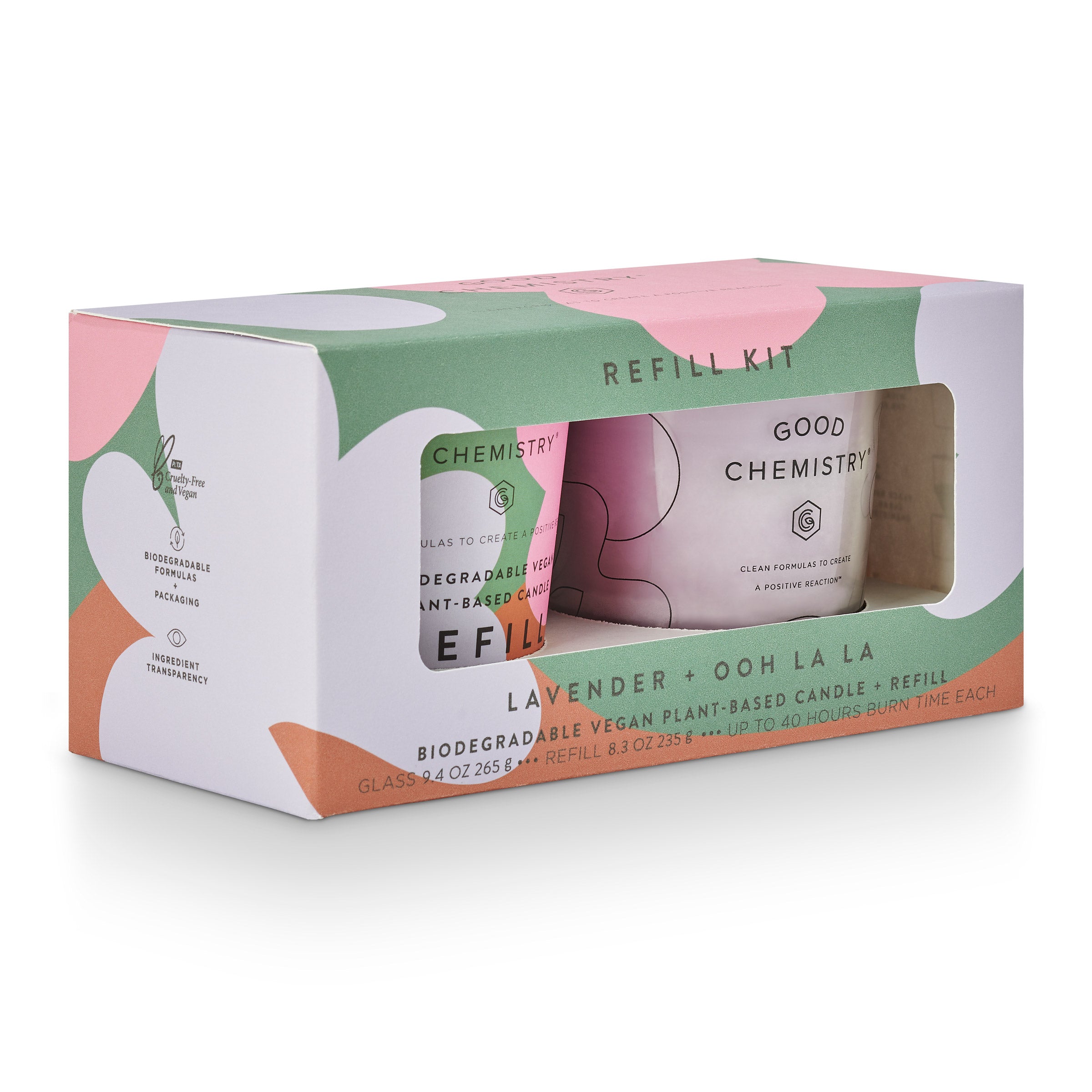 Lavender + Ooh La La Candle Refill Kit