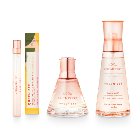 Queen Bee Floral Amber Perfume Bundle Under $50, Free Shipping