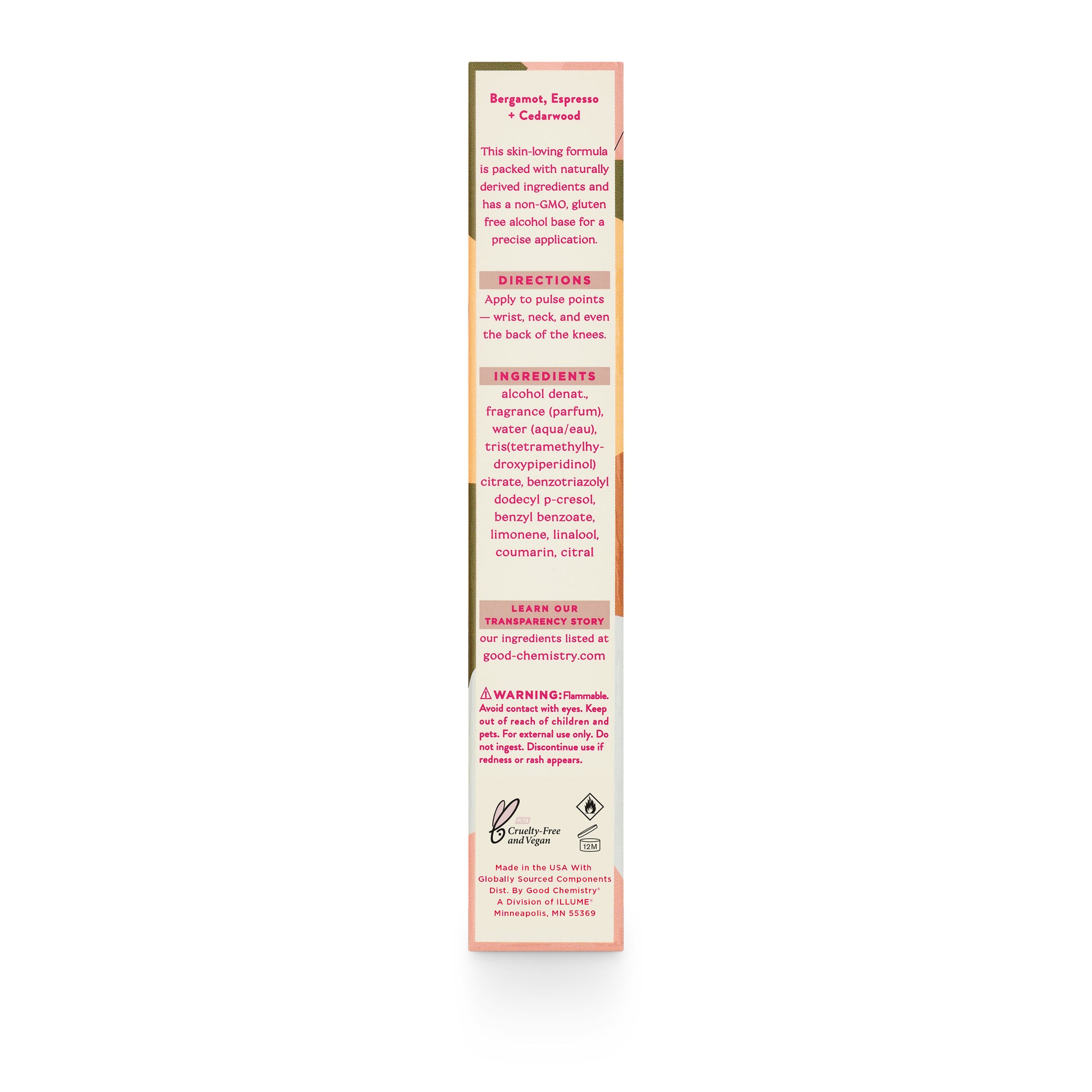 Coffee Cloud Product label with text on a white background