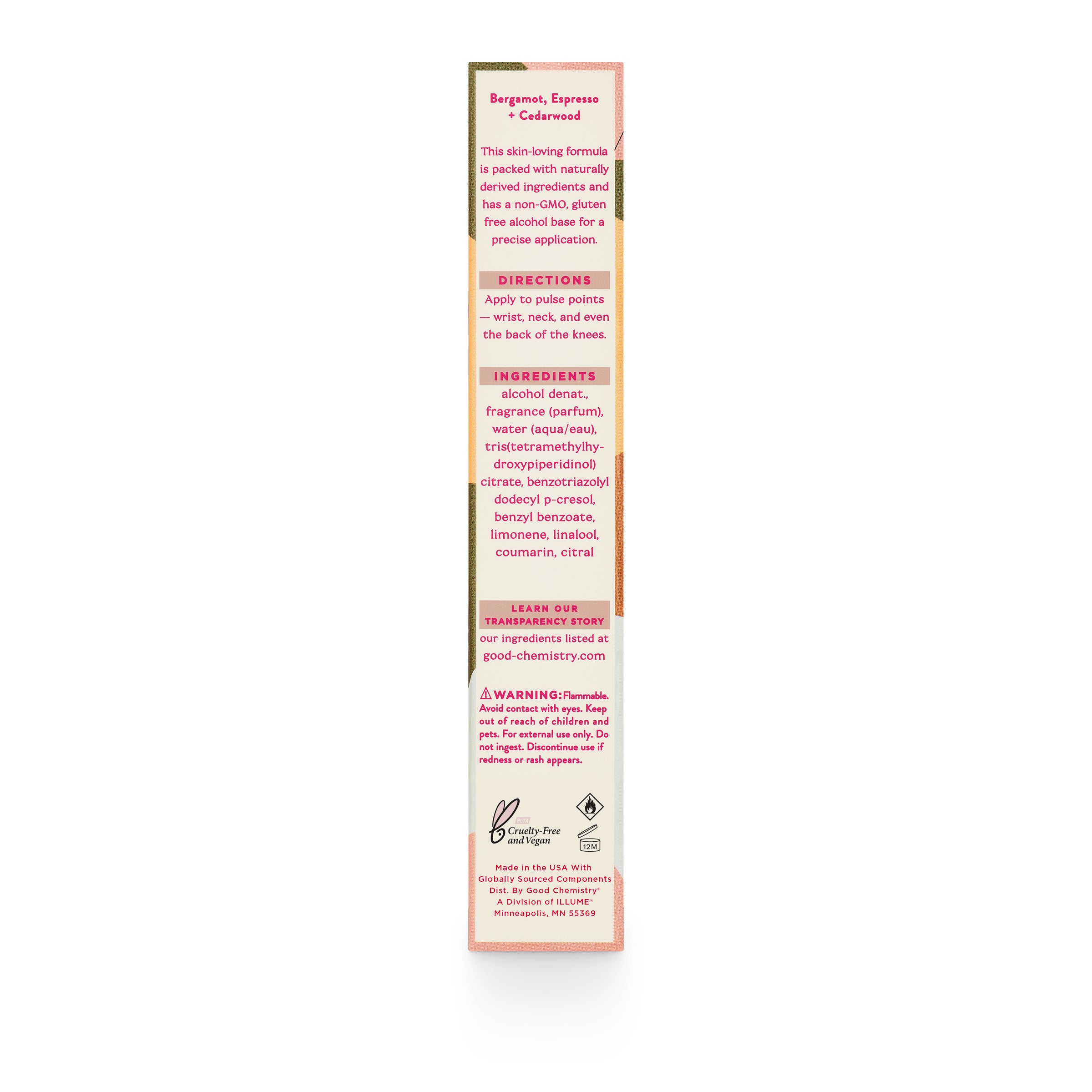 Coffee Cloud Product label with text on a white background