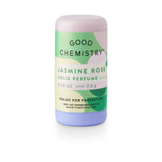 Jasmine Rose solid perfume container on a white background