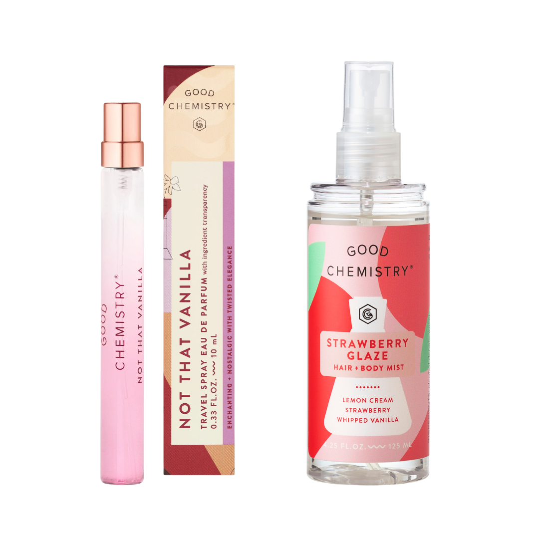 Strawberry Glaze + Not That Vanilla Layering Duo