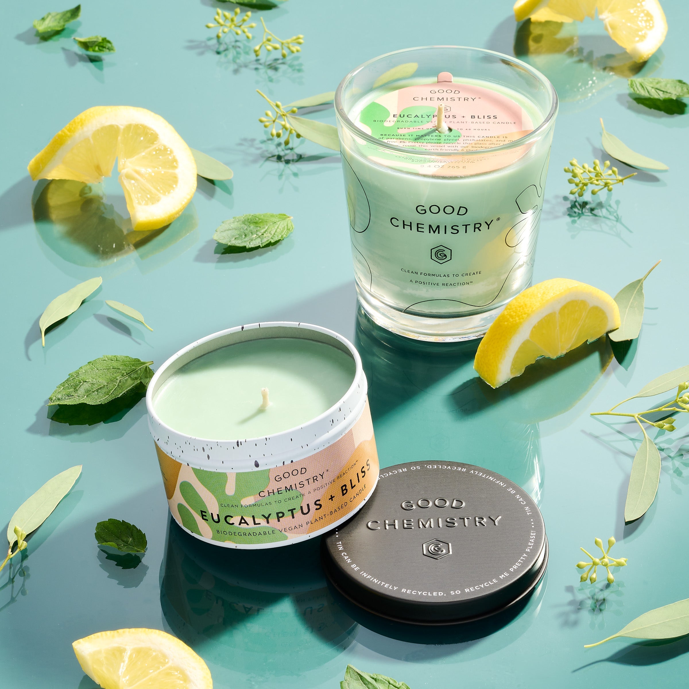 Good Chemistry Eucalyptus + Bliss Candle Refill - Thumbnail 2