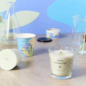Mint + Lit Recyclable Tin Candle