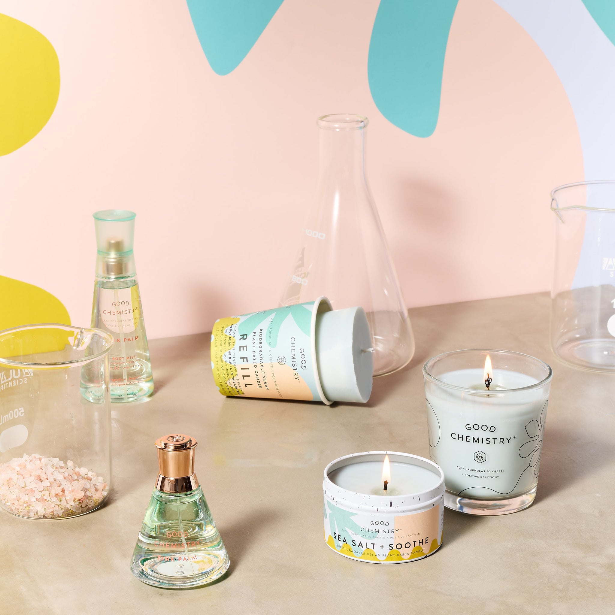 Sea Salt + Soothe Recyclable Tin Candle