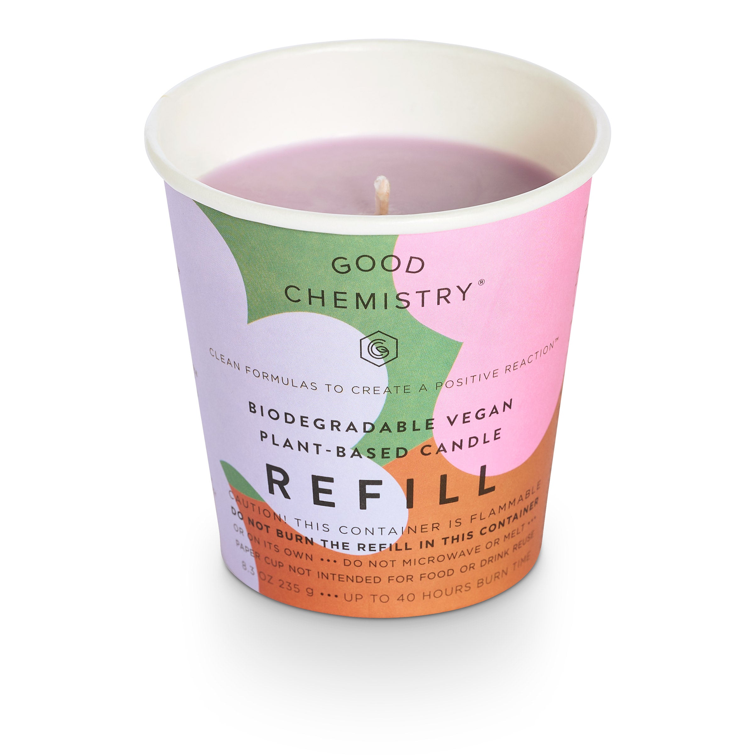 Lavender + Ooh La La Biodegradable Candle Refill
