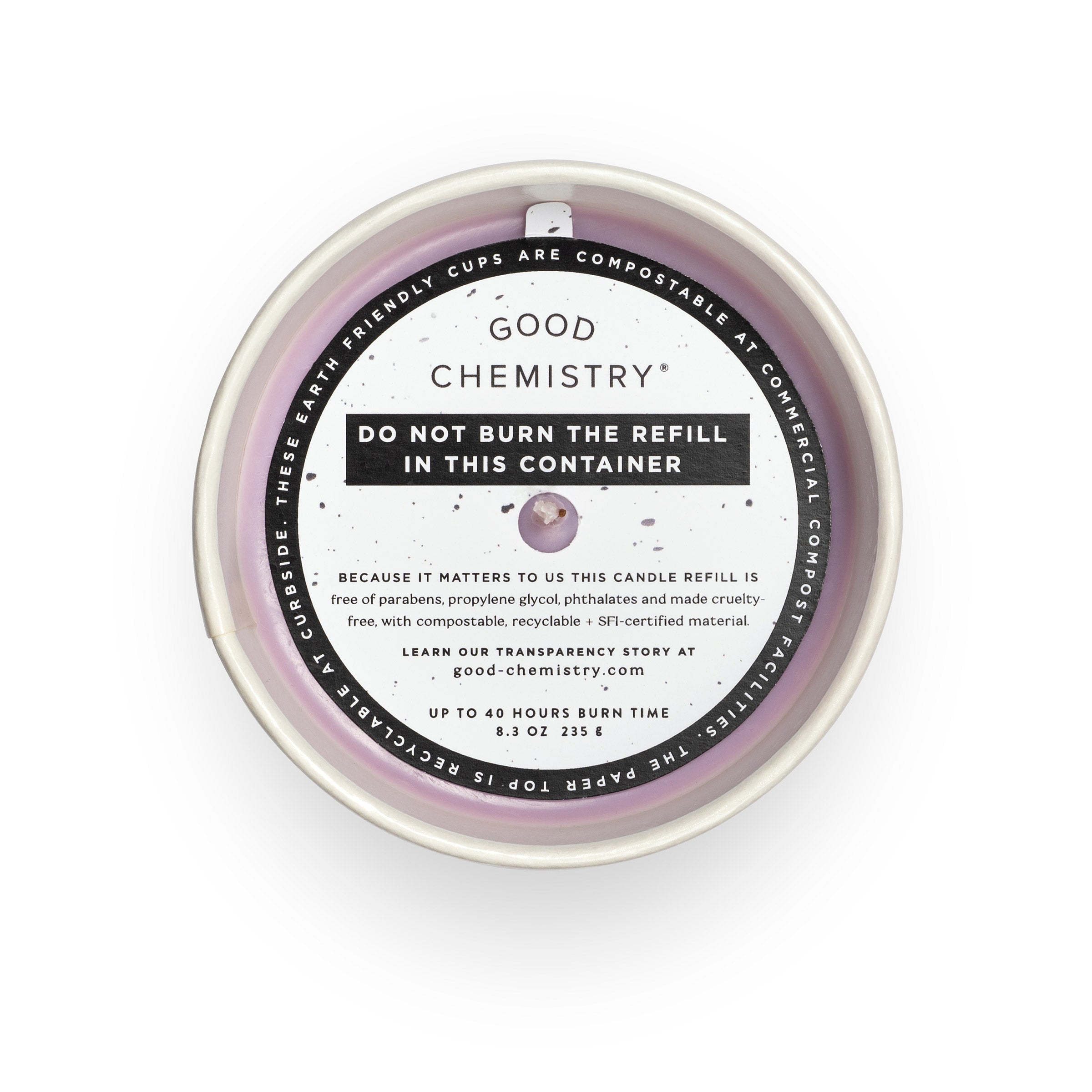 Lavender + Ooh La La Biodegradable Candle Refill