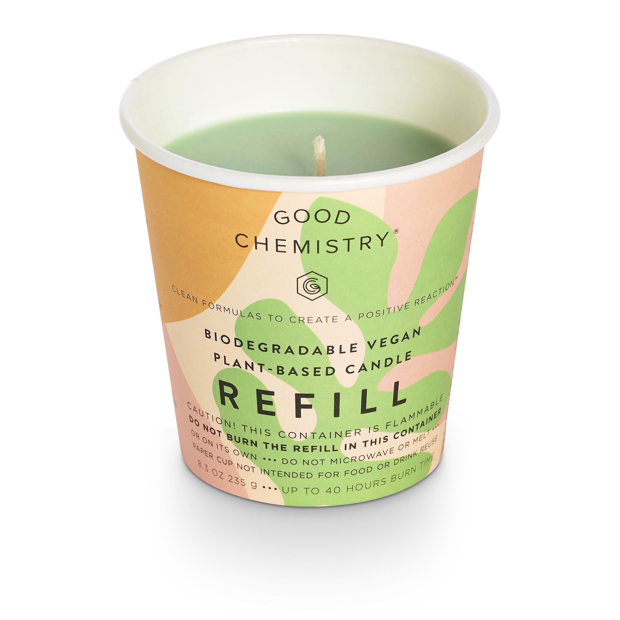 Eucalyptus + Bliss Biodegradable Candle Refill