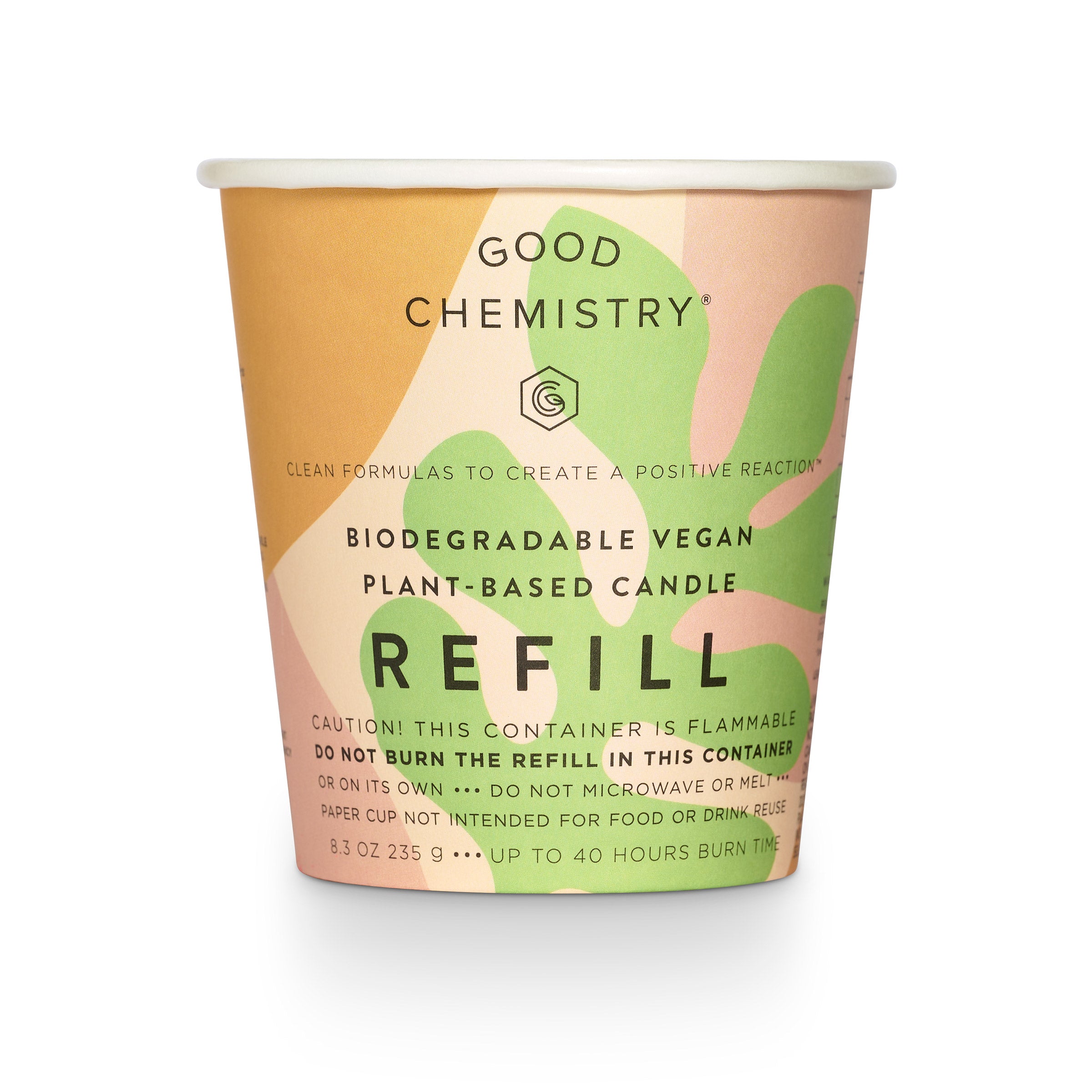 Eucalyptus + Bliss Biodegradable Candle Refill Good Chemistry