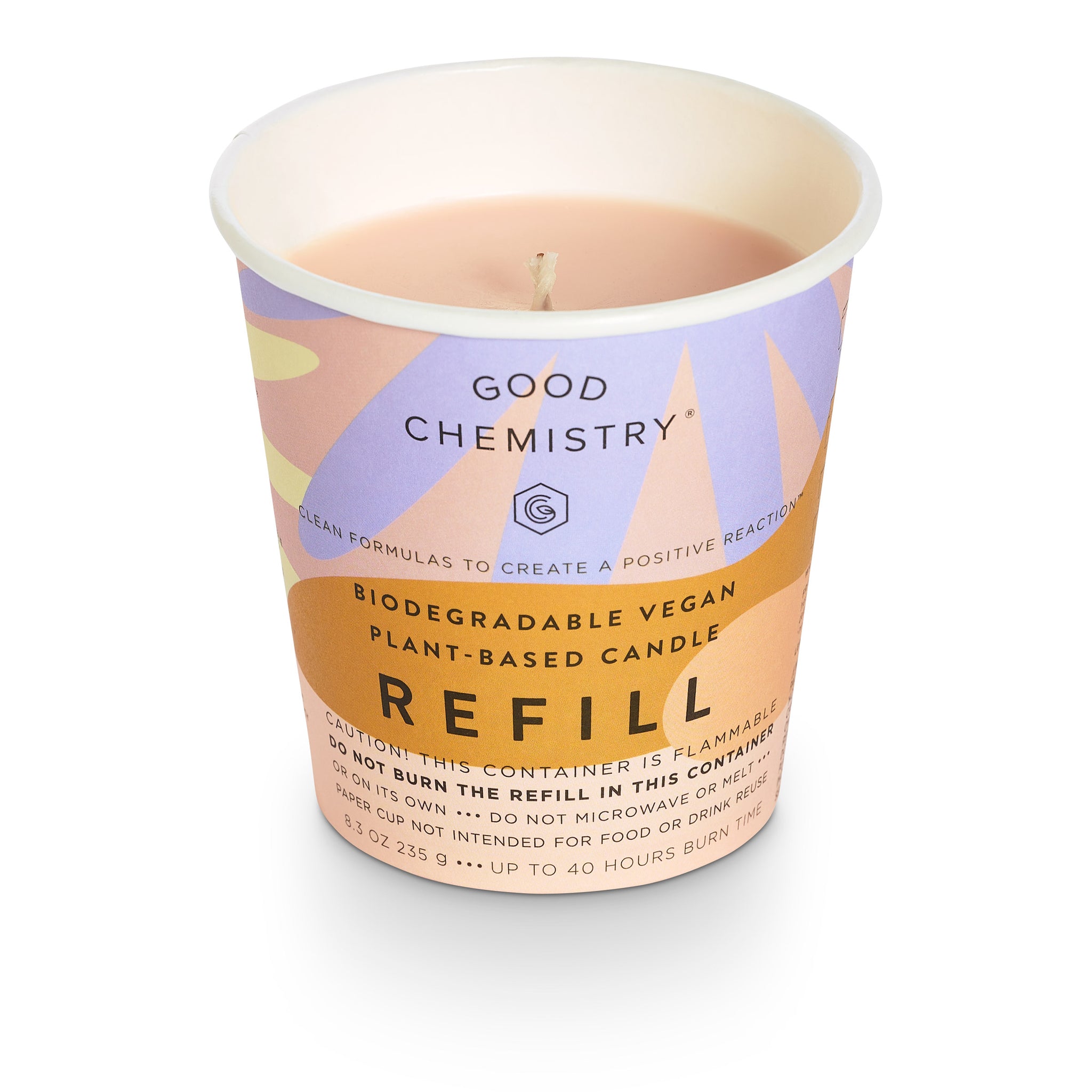 Coconut + Chill Biodegradable Candle Refill