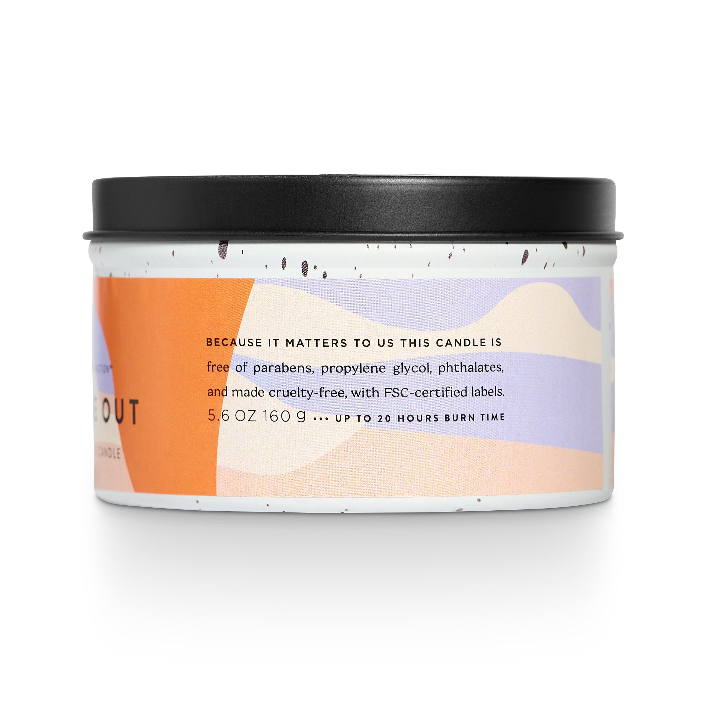 Pomelo + Peace Out Recyclable Tin Candle