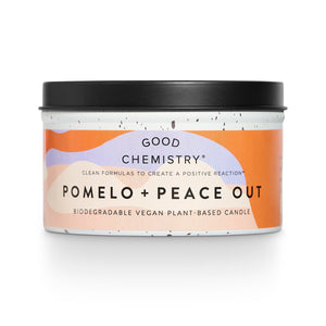 Pomelo + Peace Out Recyclable Tin Candle