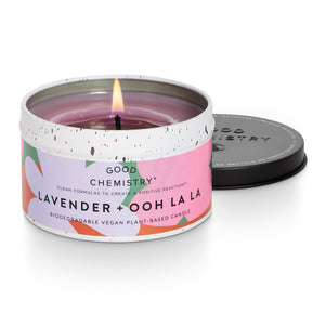 Lavender + Ooh La La Recyclable Tin Candle