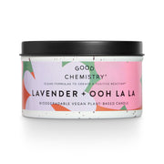 Lavender + Ooh La La Recyclable Tin Candle