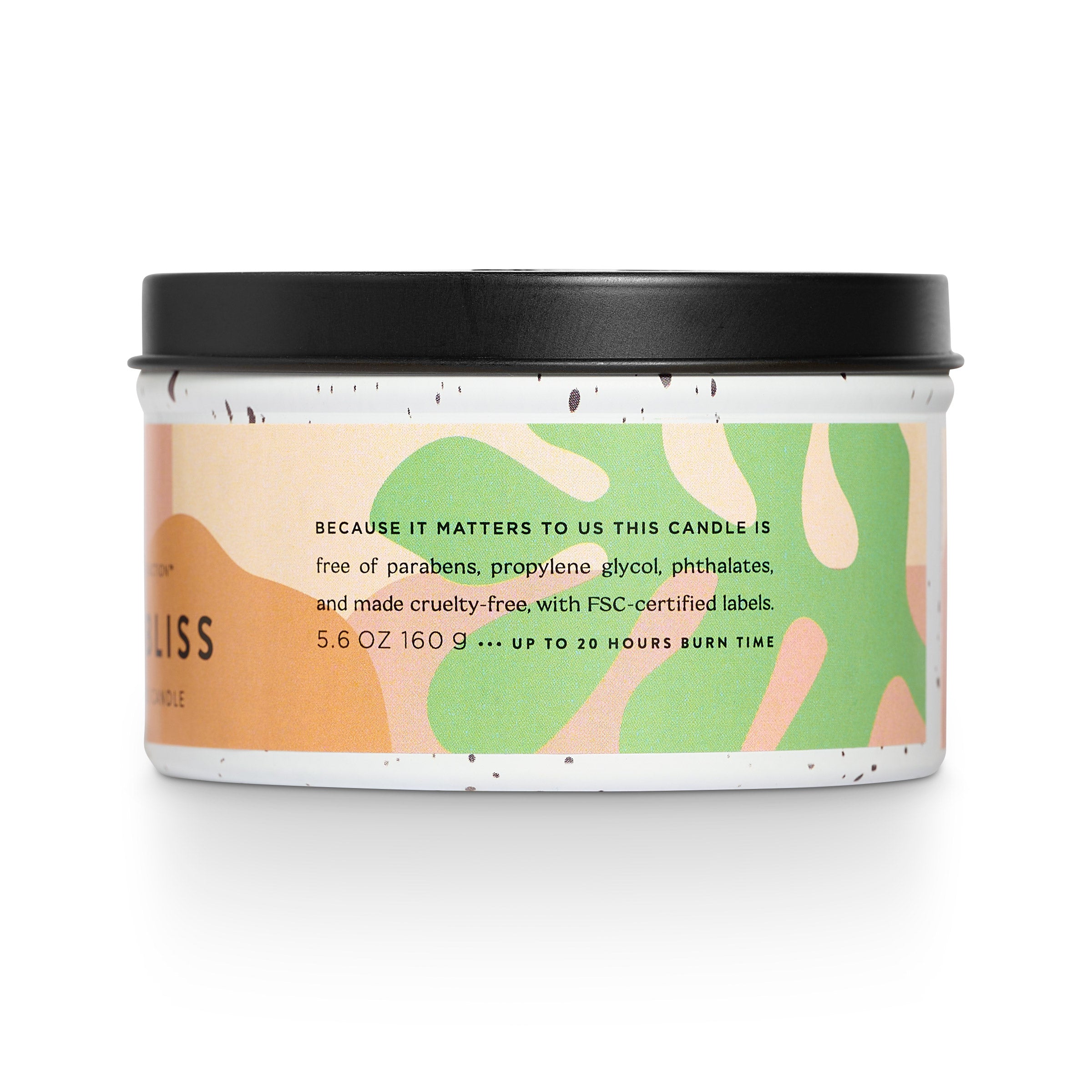 Eucalyptus + Bliss Recyclable Tin Candle
