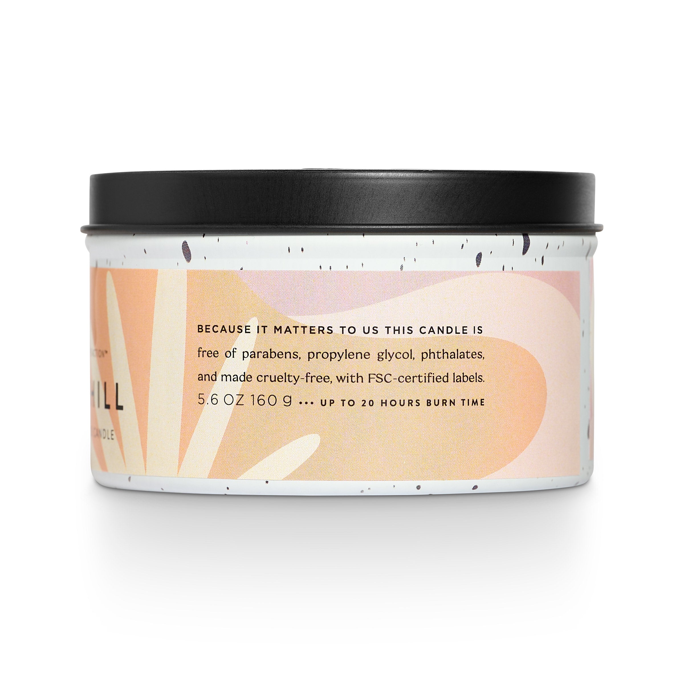 Coconut + Chill Recyclable Tin Candle