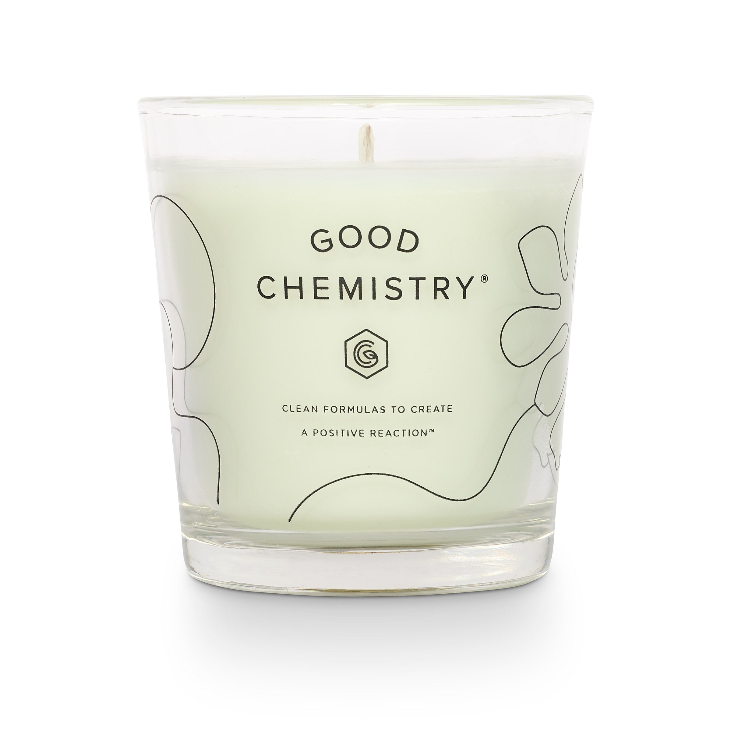 Mint + Lit Reusable Glass Candle