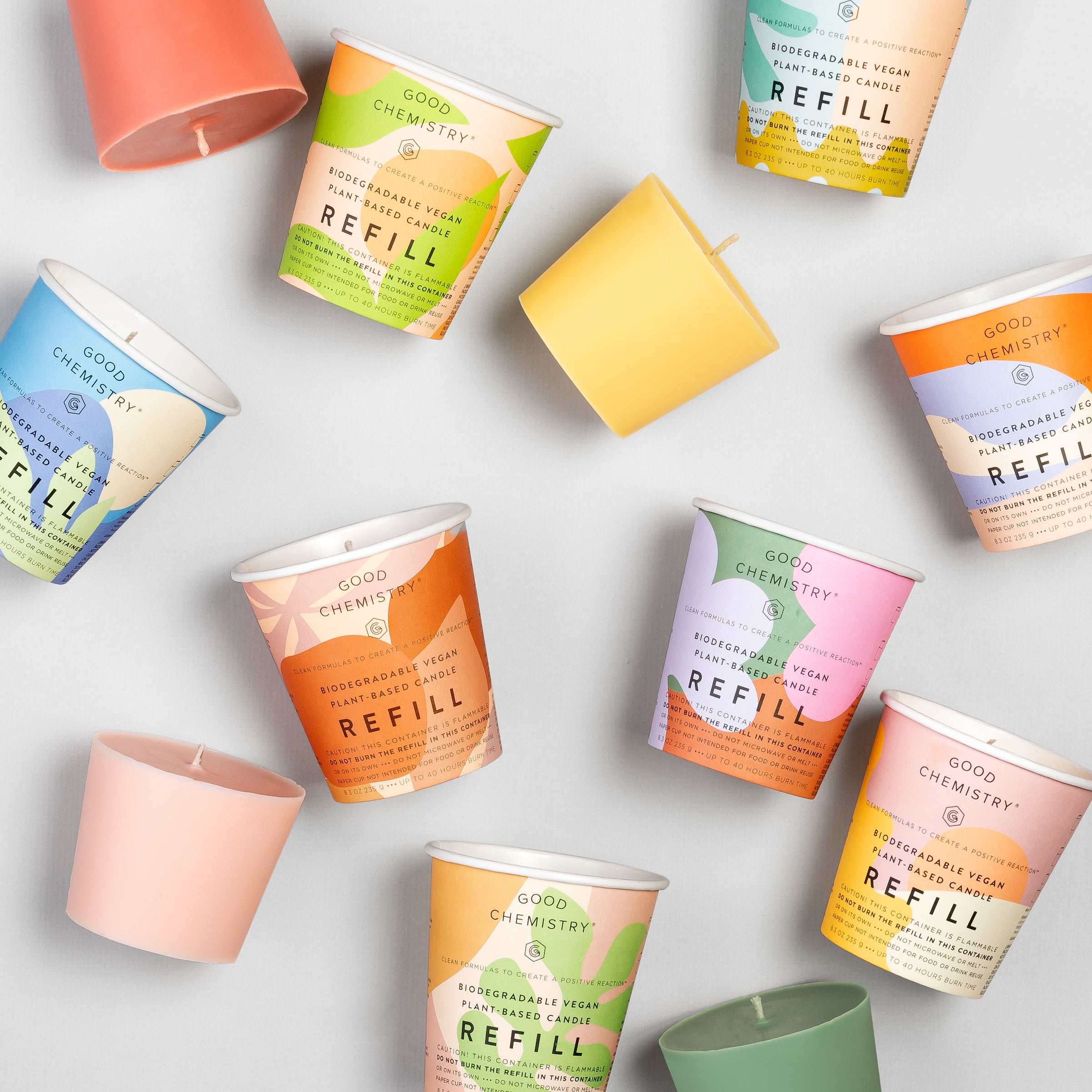 Lavender + Ooh La La Biodegradable Candle Refill